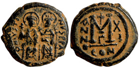 Byzantinine coin Bronze

30mm 13,60g
