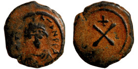 Byzantinine coin Bronze

20mm 2,95g