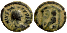 Byzantinine coin Bronze

14mm 2,86g