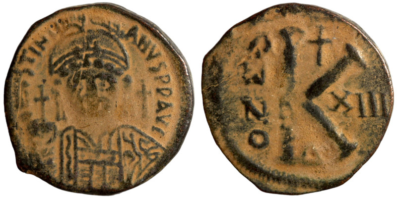 Byzantinine coin Bronze

28mm 10,69g