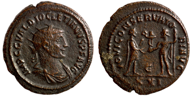 Diocletian, 284-305. Antoninianus

21mm 3,73g