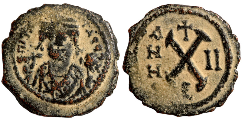 Byzantine coin Artifically patinated

18mm 2,45g