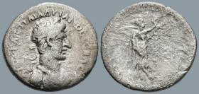 CAPPADOCIA. Caesarea. Hadrian (117-138 AD).
AR Hemidrachm (15.2mm 1.68g)
Obv: AYTO KAIC TPAI AΔPIANOC CЄBACT. Laureate, draped and cuirassed bust of...