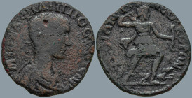 IONIA. Ephesos. Philip II, Caesar (244-247 AD)
AE Bronze (28.8mm 9.78g)
Obv: Μ ΙΟΥΛ ΦΙΛΙΠΠΟϹ ΚΑΙϹΑΡ. bare-headed, draped and cuirassed bust of Phili...