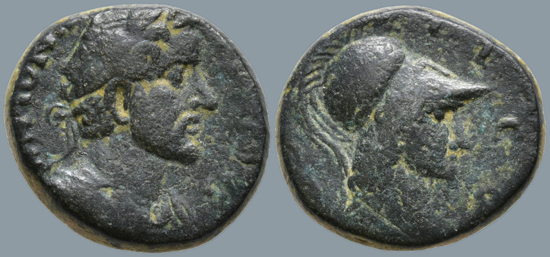 LYCAONIA. Iconium. Antoninus Pius (138-161 AD).
AE Bronze (15.9mm 5.12g)
Obv: ...