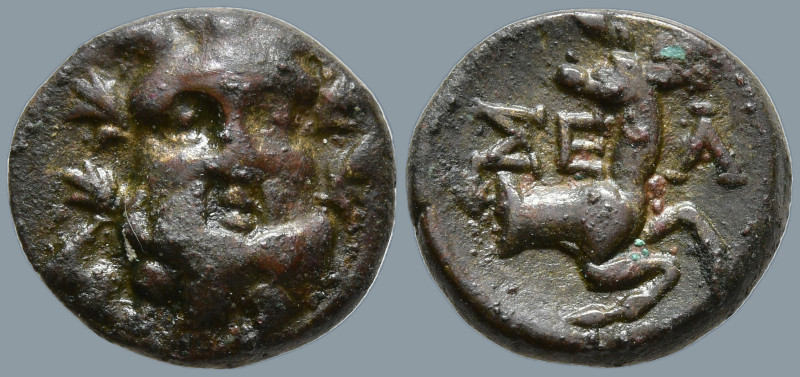 PISIDIA. Selge. (Circa 2nd-1st centuries BC)
AE Bronze (11.7mm 2.03g)
Obv: Bea...