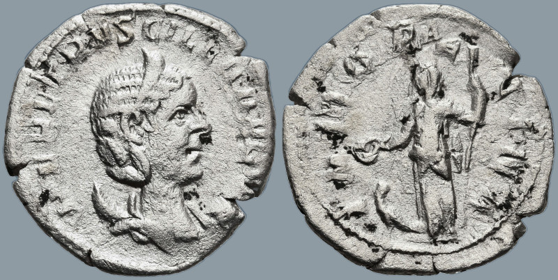 Herennia Etruscilla (249-251 AD). Rome
AR Antoninianus (21.9mm 2.97g)
Obv: HER...