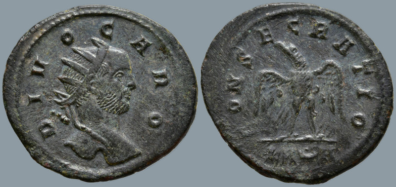 Divus Carus (died 283). Struck under Carinus, Rome
Antoninianus (21.7mm 3.39g)...