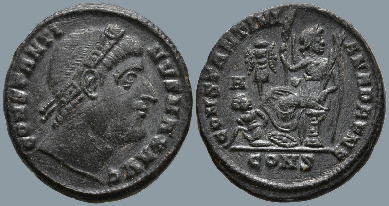 Constantine I 'the Great' (307/10-337 AD). Constantinople.
AE Follis (19.3mm 2....