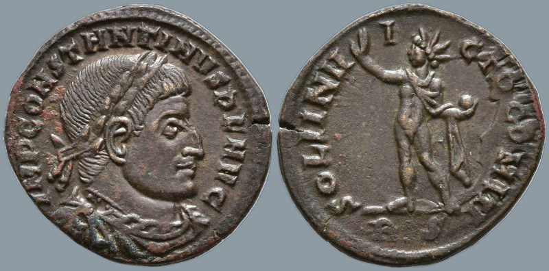 Constantine I 'the Great (307-337 AD). Rome
AE Follis (18.8mm 3.15g)
Obv: IMP ...