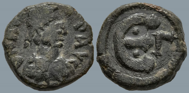 Anastasius I (491-518 AD). Constantinople
AE Pentanummium (12.6mm 2.22g)
Obv: ...