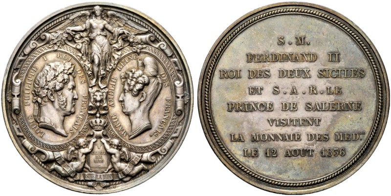 MEDAGLIE ITALIANE 
 NAPOLI 
 Ferdinando II di Borbone, 1830-1859. Medaglia 183...