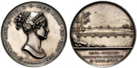 MEDAGLIE ITALIANE 
 PARMA 
 Maria Luigia d'Austria, 1814-1847. Medaglia 1818 opus Giovanni Antonio Santarelli. Ar gr. 29,89 mm 41,2 Busto diademata ...