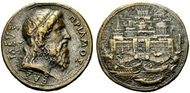 MEDAGLIE ITALIANE 
 ROMA 
 metà sec. XVI. Medaglia opus A. Cesati. gr. 41,46 m...