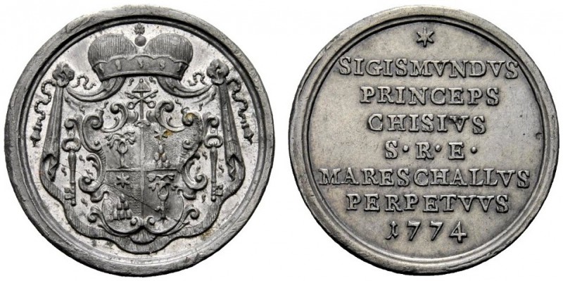 MEDAGLIE PAPALI 
 ROMA 
 Sede Vacante, Camerlengo Card. Carlo Rezzonico, 1774-...