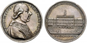 MEDAGLIE PAPALI 
 ROMA 
 Pio VI (Giovanni Angelo Braschi), 1775-1799. Medaglia 1785 a. XI. Ar gr. 23,93 mm 41,2 Busto del Pontefice a destra con zuc...