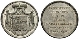 MEDAGLIE PAPALI 
 BOLOGNA 
 Sede Vacante, Camerlengo Card. Tommaso Riario-Sforza, 1846. Medaglia 1846 opus Luigi Gennari. Mb gr. 9,62 mm 28,7 Lo ste...