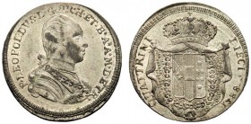 MONETE ITALIANE 
 FIRENZE 
 Pietro Leopoldo di Lorena, 1765-1792. 10 Quattrini o Doppia Crazia 1788, II serie. Mi gr. 1,99 Come precedente. CNI 170;...