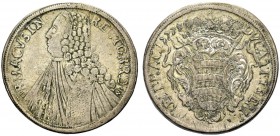 MONETE STRANIERE 
 RAGUSA 
 Repubblica, 1358-1808. Tallero Rettorale 1777. Ar gr. 27,82 Dav. 1639; CNI 375.
 BB