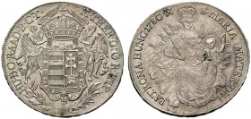 MONETE STRANIERE 
 UNGHERIA 
 Maria Teresa, 1740-1780. Tallero di Convenzione 1780. Ar gr. 27,95 Dav. 1133.
 SPL