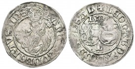 Austria. Leonhard von Keutschach. Batzen. 1500. Salzburgo. (Probszt-99). Ag. 3,09 g. MBC+. Est...90,00.