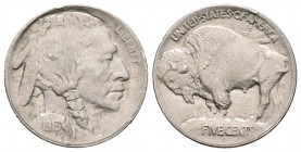 Estados Unidos. 5 cents. 1913. San Francisco. S. (Km-133). Ag. 4,94 g. EBC-. Est...45,00.
