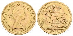 Gran Bretaña. Elizabeth II. Sovereign. 1966. (Km-908). Au. 7,99 g. SC-. Est...220,00.