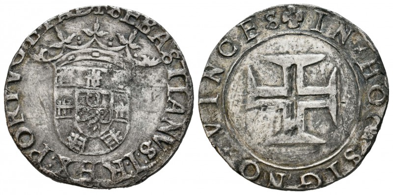 Portugal. Sebastián I (1557-1578). 1 tostao. Lisboa. (Gomes-50.08). Ag. 8,46 g. ...