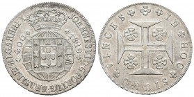 Portugal. Joao VI. 400 reis. 1819. (Km-358). (Gomes-12.02). Ag. 14,22 g. MBC+. Est...70,00.