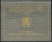 Vaticano. 2 euros. 2006. V Centenario de la Guardia Suiza Pontificia. SC. Est...90,00.