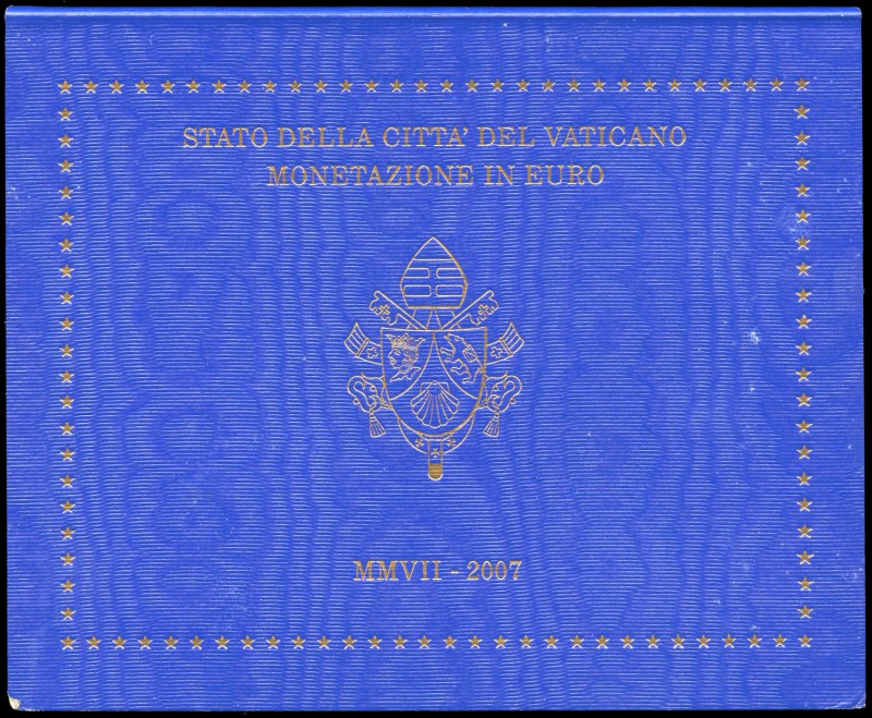 Vaticano. 2007. (Km-MS114). Serie de 8 valores de euro. SC. Est...50,00.