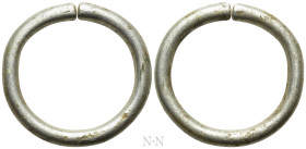 CELTS. Silver Ring Money (Circa 3rd-2nd century BC)