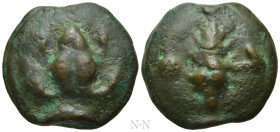 APULIA. Luceria. Aes Grave Uncia (Circa 217-212 BC)