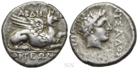 THRACE. Abdera. Tetradrachm (Circa 336-311 BC). Dionysados, magistrate