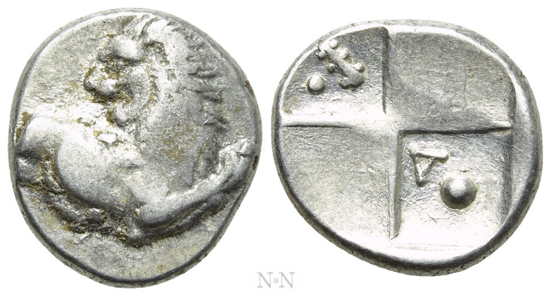 THRACE. Chersonesos. Hemidrachm (Circa 386-338 BC). 

Obv: Forepart of lion ri...