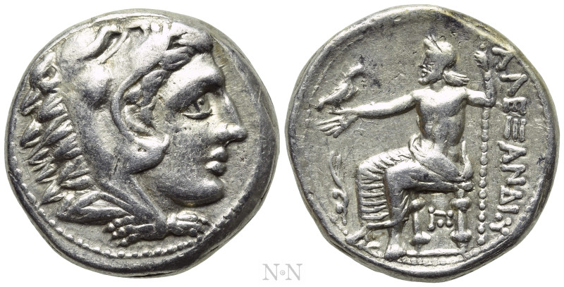 KINGS OF MACEDON. Alexander III 'the Great' (336-323 BC). Tetradrachm. Amphipoli...