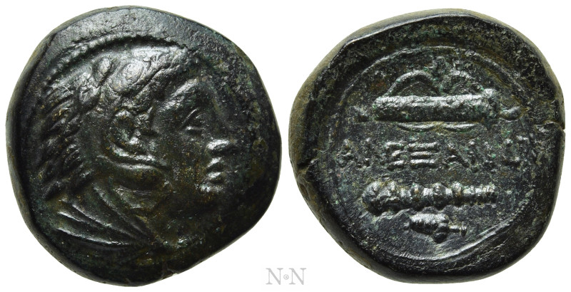 KINGS OF MACEDON. Alexander III 'the Great' (336-323 BC). Ae Unit. Macedonian mi...