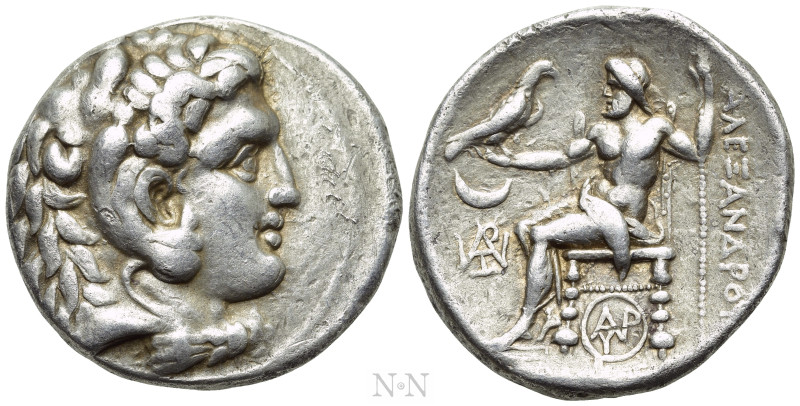 KINGS OF MACEDON. Alexander III 'the Great' (336-323 BC). Tetradrachm. Carrhae. ...