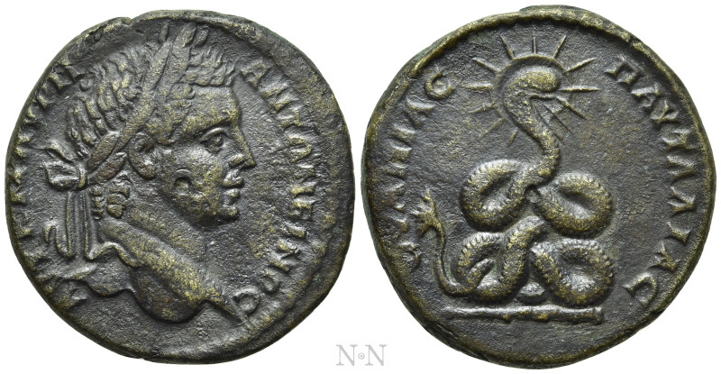 THRACE. Pautalia. Caracalla (198-217). Ae. 

Obv: AVT K M AVPH ANTΩNEINOC. 
L...