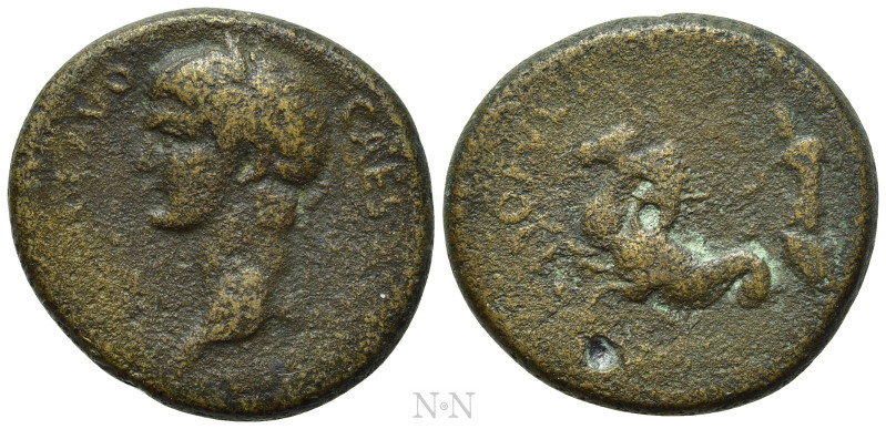 CORINTHIA. Corinth. Nero (54-68). Ae. Marcus Acillius Candidus, Quintus Fulvius ...