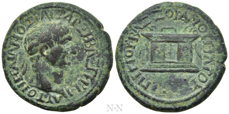 BITHYNIA. Koinon of Bithynia. Trajan (98-117). Ae. 

Obv: ΑΥΤΟ Ν ΤΡΑΙΑΝΟΣ ΚΑΙΣ...