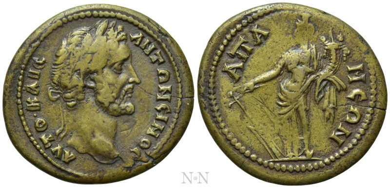 PHRYGIA. Apameia. Antoninus Pius (138-161). Ae. 

Obv: ΑΥΤΟ ΚΑΙϹ ΑΝΤΩΝЄΙΝΟϹ. ...