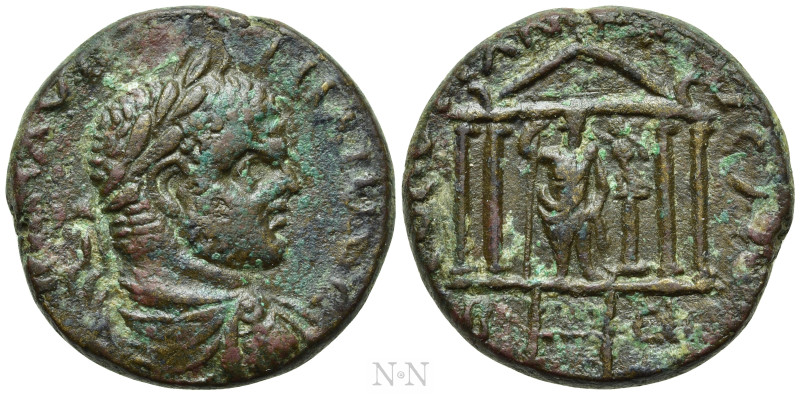 PHOENICIA. Berytus. Caracalla (197-217). Ae. 

Obv: IMP AVREL ANTON AVG. 
Lau...