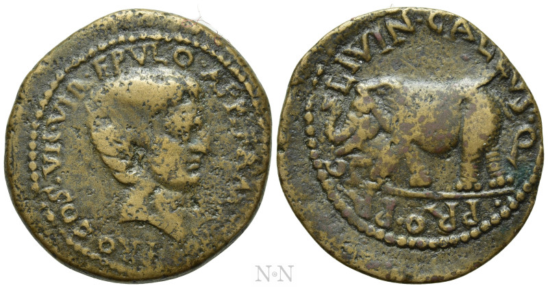 BYZACIUM. Hadrumentum. Africanus Fabius Maximus (Proconsul, 6-5 BC). C. Livineiu...