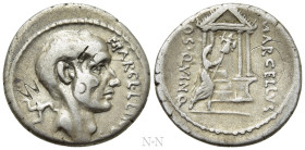 P. CORNELIUS LENTULUS MARCELLINUS. Denarius (50 BC). Rome
