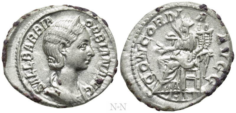 ORBIANA (Augusta, 225-227). Denarius. Rome. 

Obv: SALL BARBIA ORBIANA AVG. 
...