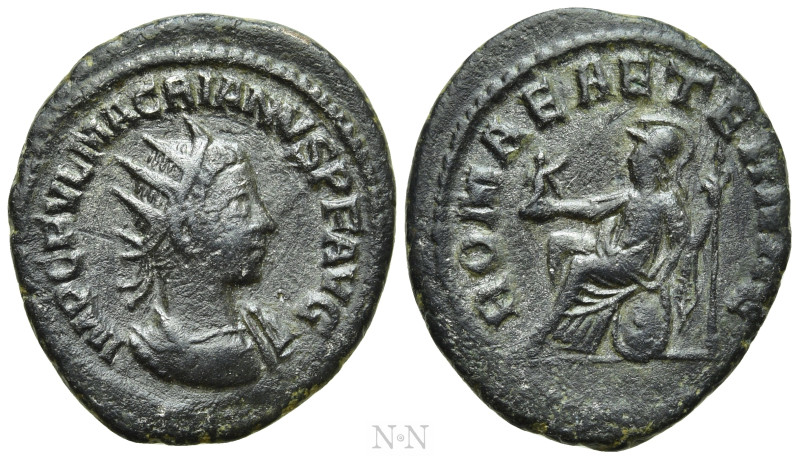 MACRIANUS (Usurper, 260-261). Antoninianus. Samosata. 

Obv: IMP C FVL MACRIAN...