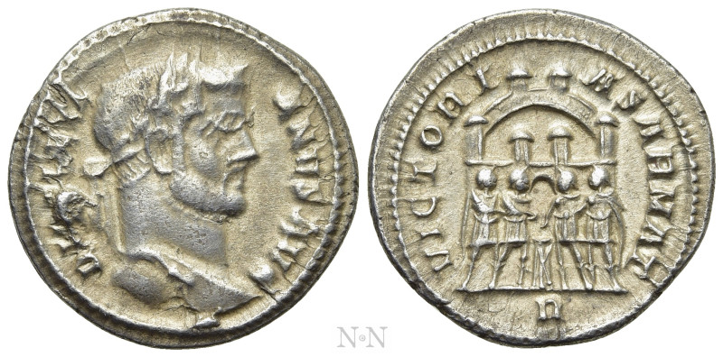 DIOCLETIAN (284-305). Argenteus. Rome. 

Obv: DIOCLETIANVS AVG. 
Laureate hea...