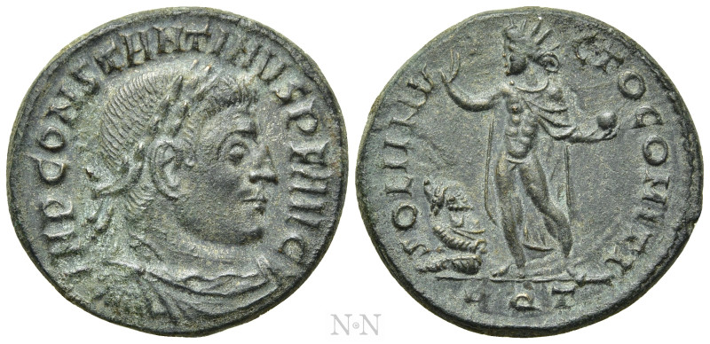 CONSTANTINE I 'THE GREAT' (307/10-337). Follis. Aquileia. 

Obv: IMP CONSTANTI...