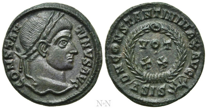 CONSTANTINE I 'THE GREAT' (307/10-337). Follis. Siscia. 

Obv: CONSTANTINVS AV...